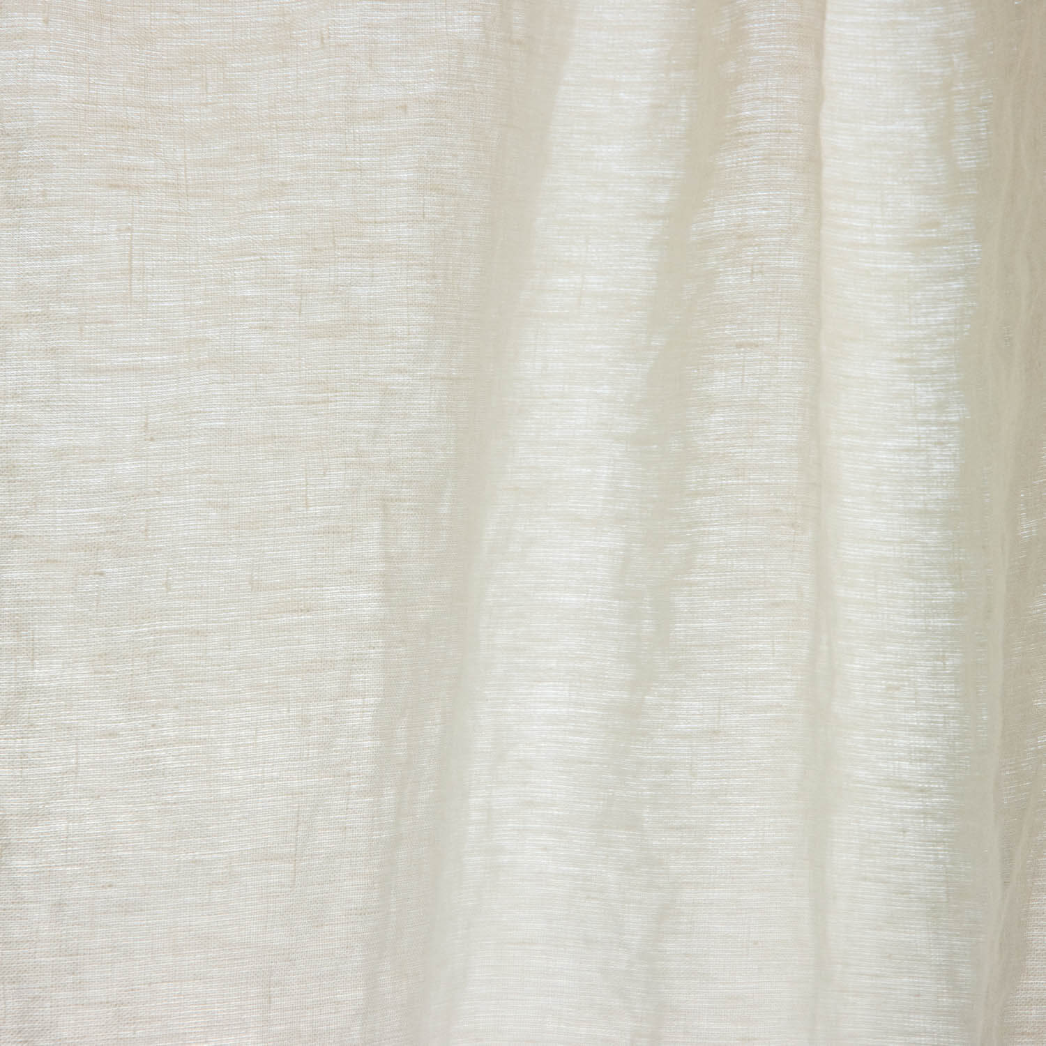 Cortina de linho 100% branco natural - Ribes y Casals