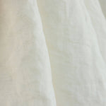 Cortina de linho 100% branco natural - Ribes y Casals