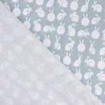 Percal estampado Rabbit Aqua - Ribes y Casals