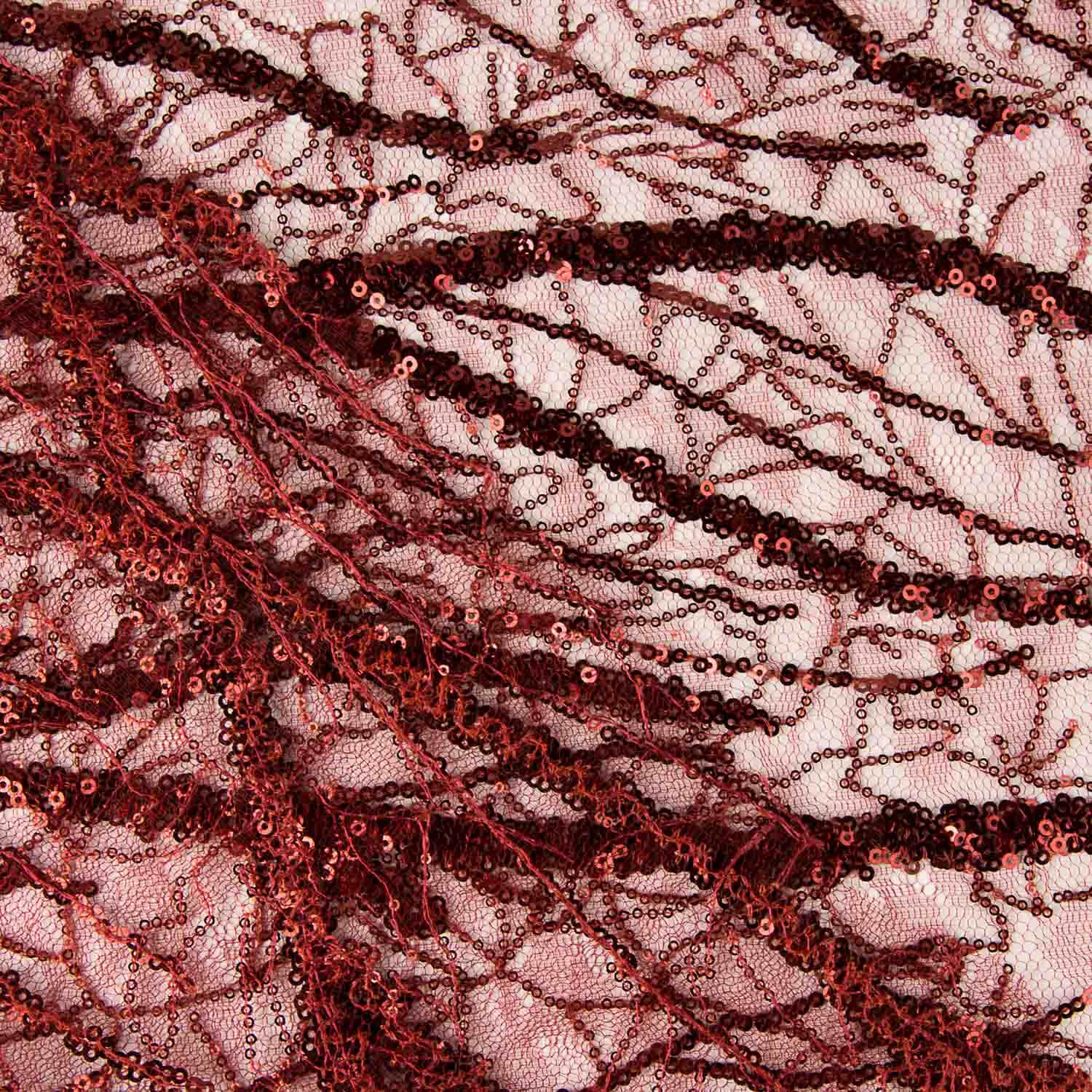 Tule Fantasia Lentejuela Vermelha - Ribes y Casals