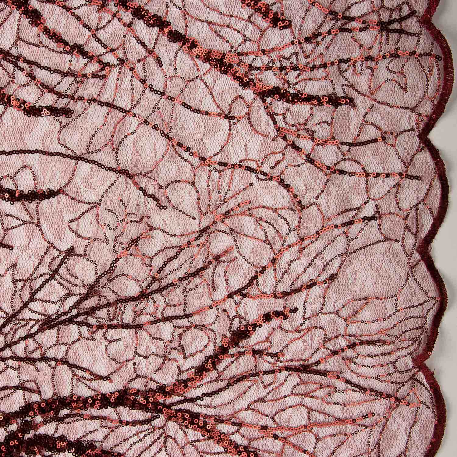 Tule Fantasia Lentejuela Vermelha - Ribes y Casals