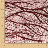 Tule Fantasia Lentejuela Vermelha - Ribes y Casals