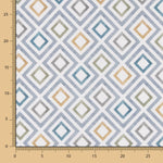 Mantel Resinado Antimanchas Geométrico Gris - Ribes y Casals