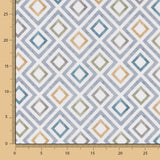 Mantel Resinado Antimanchas Geométrico Gris - Ribes y Casals