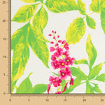 Cetim Estampado Flor Mooma - Ribes y Casals