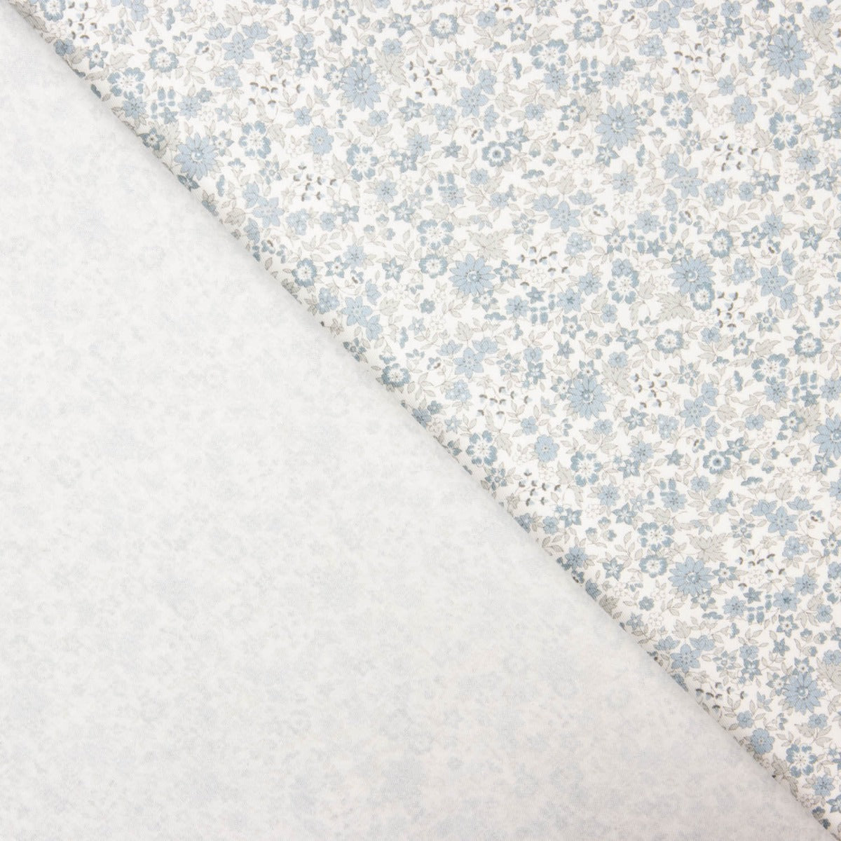 Batista de Algodão Névoa Floral - Ribes y Casals