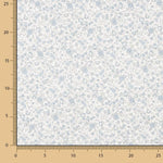 Batista de Algodão Névoa Floral - Ribes y Casals