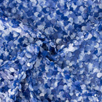 Georgette Lentejuela Bolas Maxi Azul - Ribes y Casals