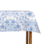 Toalha de Mesa Ornamental Resinada Azul - Ribes y Casals