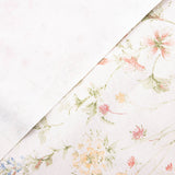 Toalha de Mesa Resinada Floral Suave Bege - Ribes y Casals