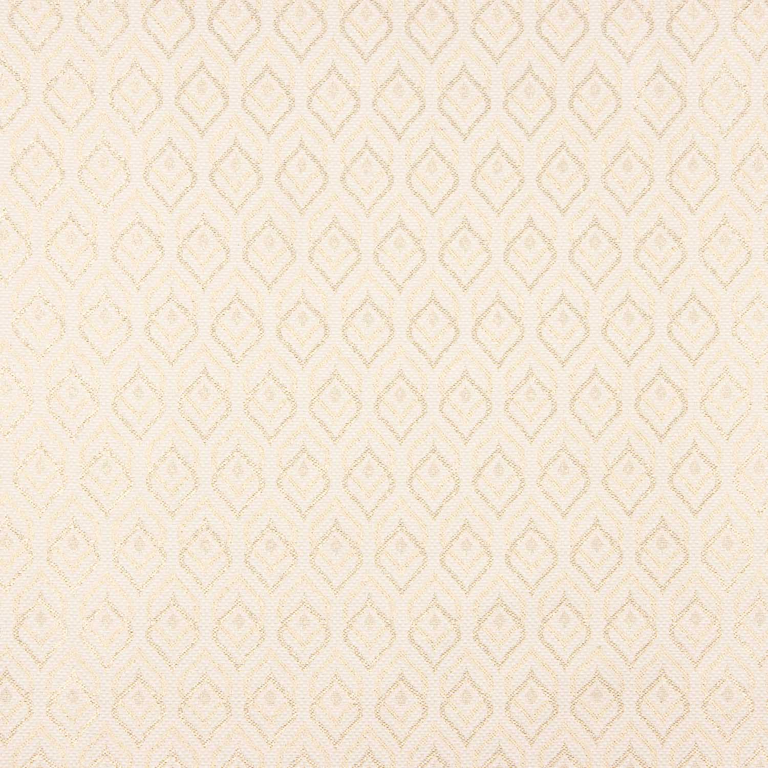 Lona Jacquard Lágrima Lurex Cru - Ribes y Casals