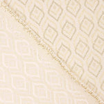 Lona Jacquard Lágrima Lurex Cru - Ribes y Casals