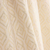 Lona Jacquard Lágrima Lurex Cru - Ribes y Casals