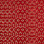 Lona Jacquard Lágrima Lurex Vermelho - Ribes y Casals