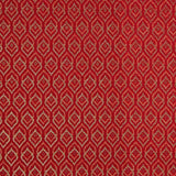 Lona Jacquard Lágrima Lurex Vermelho - Ribes y Casals