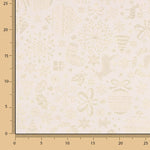 Lona Jacquard Natal Lurex Cru - Ribes y Casals