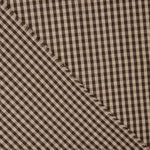 Algodão Vichy Castanho-Camel - Ribes y Casals