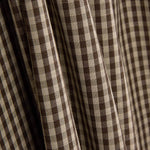 Algodão Vichy Castanho-Camel - Ribes y Casals