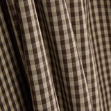 Algodão Vichy Castanho-Camel - Ribes y Casals