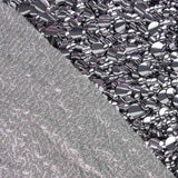 Lentejuela Lycra Conchas Prateado - Ribes y Casals