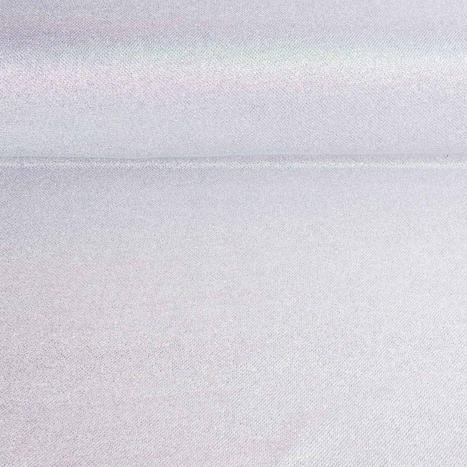 Ponto Glitter Melody Prata Branca - Ribes y Casals