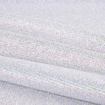 Ponto Glitter Melody Prata Branca - Ribes y Casals