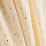 Bambula Algodão Lurex Constelação Amarelo Pálido - Ribes y Casals