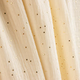 Bambula Algodão Lurex Constelação Amarelo Pálido - Ribes y Casals