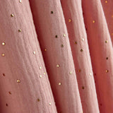 Bambula Algodão Lurex Constelação Rosa - Ribes y Casals