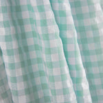 Seersucker Xadrez Verde Suave - Ribes y Casals