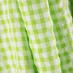Verde Limão Vichy Check Seersucker - Ribes y Casals