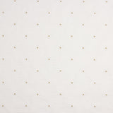 Voile de algodão branco com bordado floral e lúrex dourado - Ribes y Casals