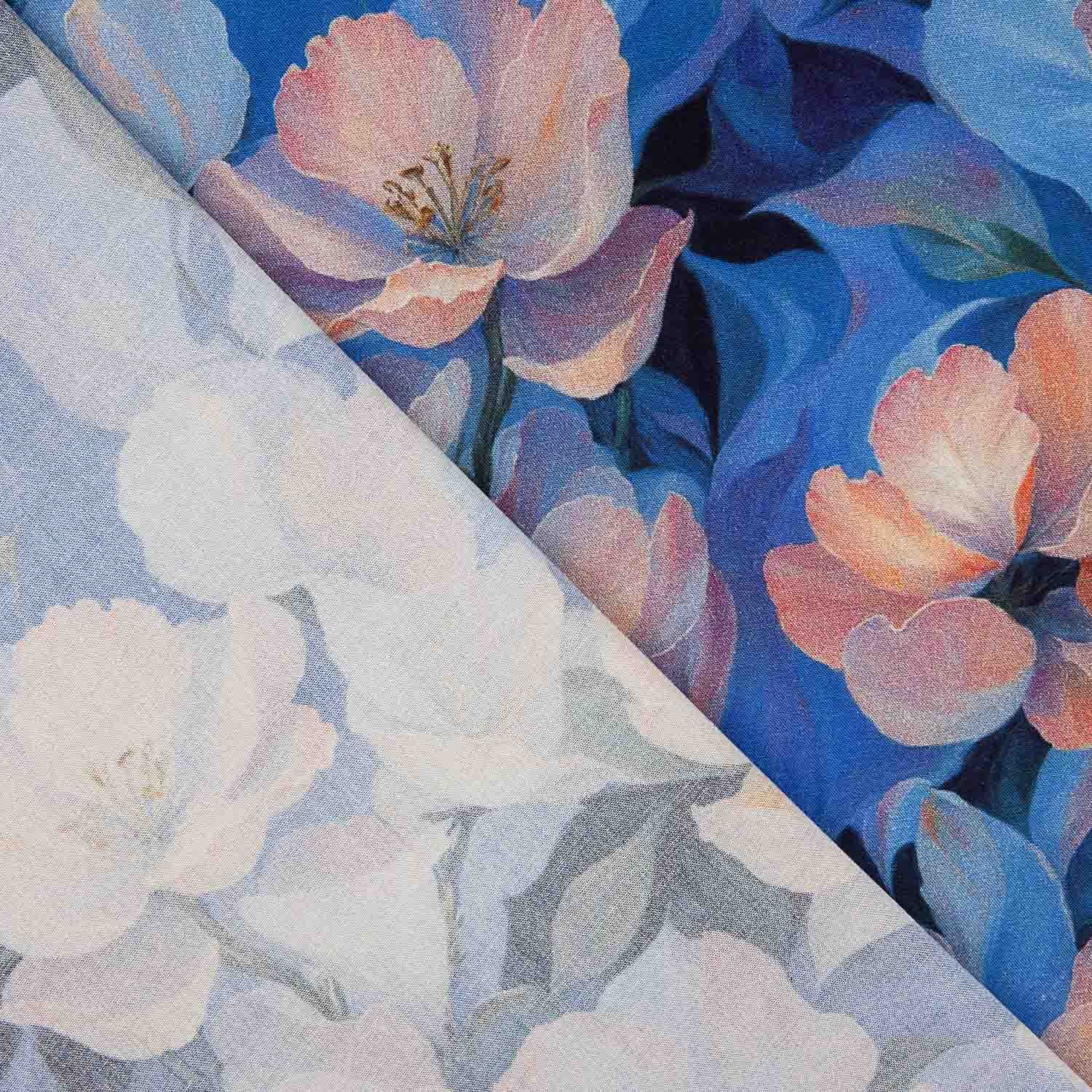 Viscose estampada floral Carla - Ribes y Casals