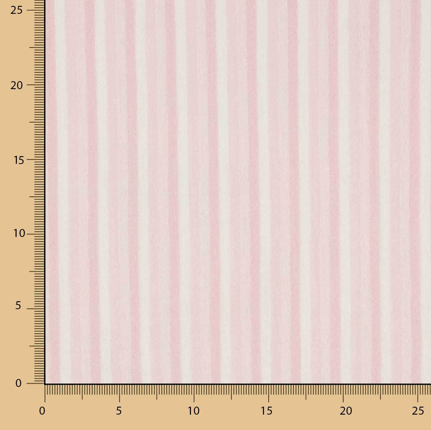 Bambula Algodão Listras Rosa e Branco - Ribes y Casals