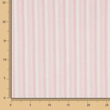 Bambula Algodão Listras Rosa e Branco - Ribes y Casals