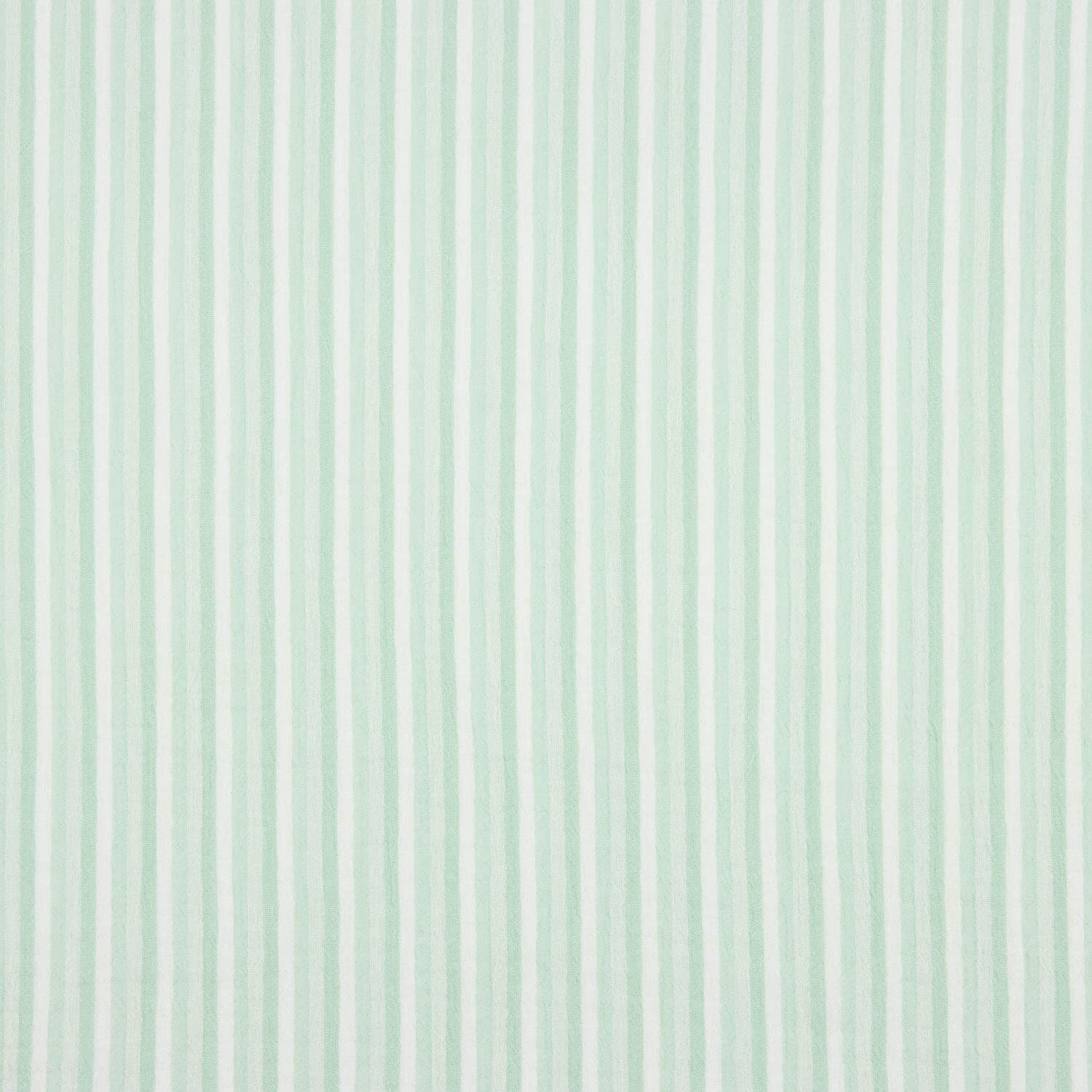 Bambula Algodão Listras Verdes e Brancas - Ribes y Casals