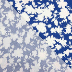 Viscose estampada floral azul - Ribes y Casals