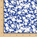 Viscose estampada floral azul - Ribes y Casals