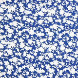 Viscose estampada floral azul - Ribes y Casals