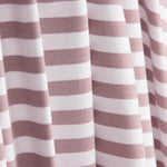 Ponto Algodão Listras Rosa e Branco - Ribes y Casals
