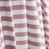Ponto Algodão Listras Rosa e Branco - Ribes y Casals