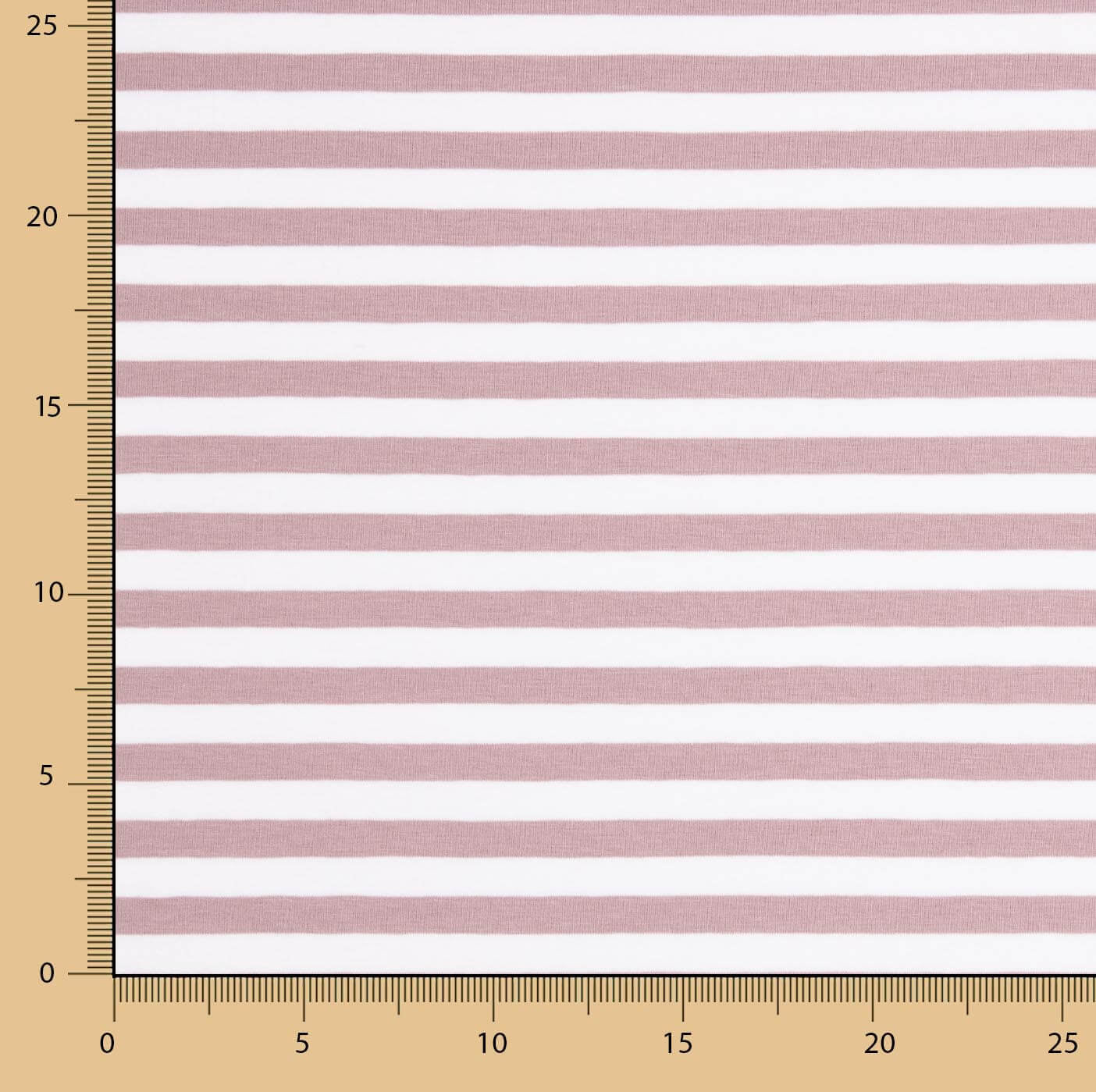 Ponto Algodão Listras Rosa e Branco - Ribes y Casals