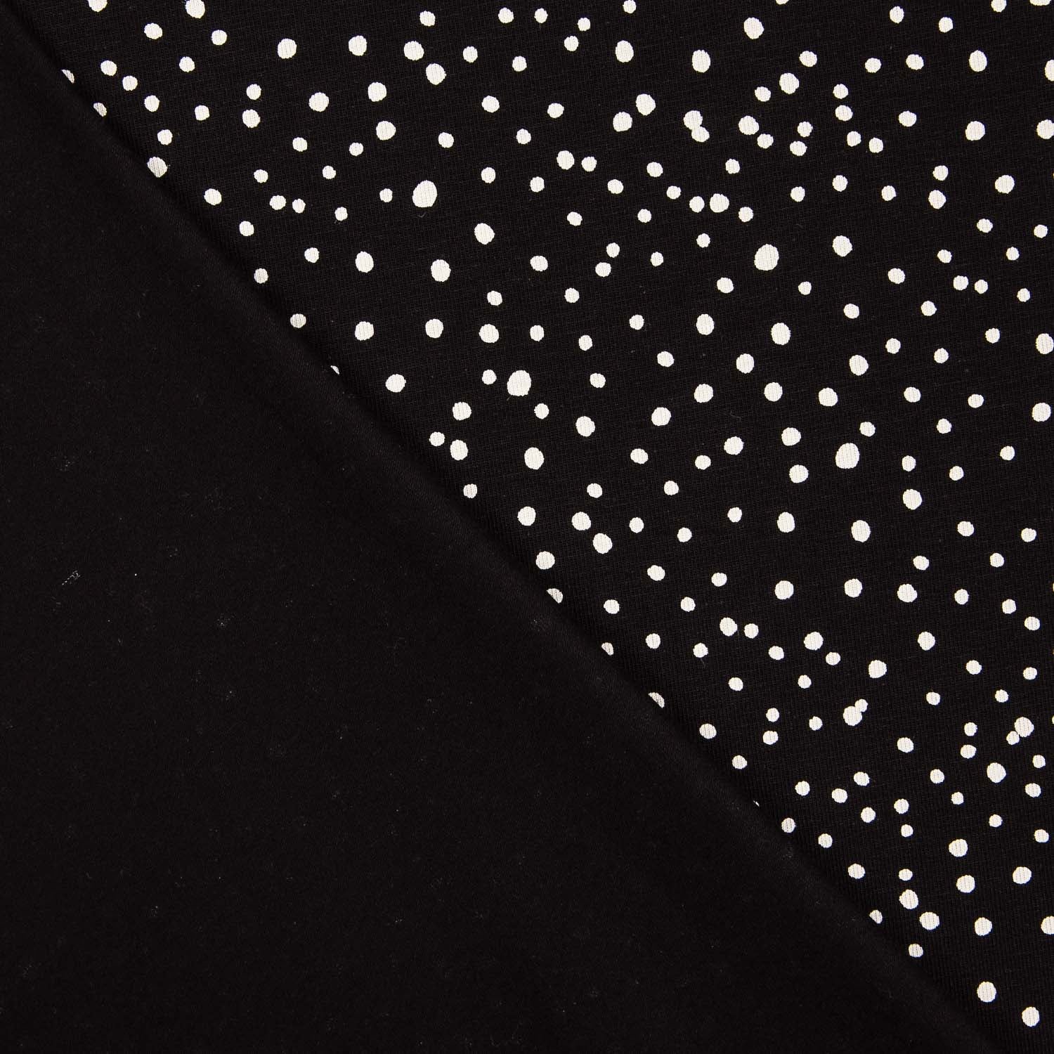 Ponto Algodão Snowy Preto - Ribes y Casals