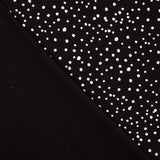 Ponto Algodão Snowy Preto - Ribes y Casals