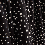 Ponto Algodão Snowy Preto - Ribes y Casals