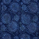 Malha de algodão Batik azul - Ribes y Casals