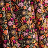 Viscose estampada floral Boheme Noir - Ribes y Casals