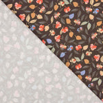 Viscose estampada Garden Noir - Ribes y Casals