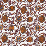 Popeline de algodão Jaipur Marfim - Ribes y Casals