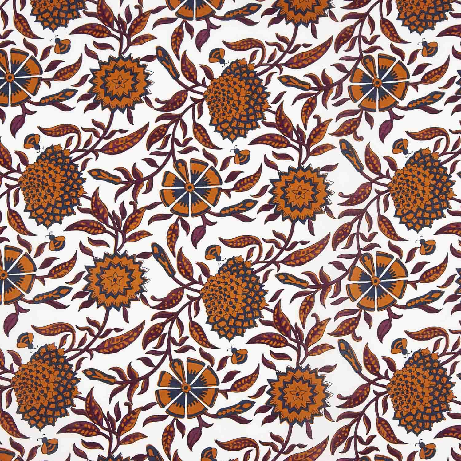 Popeline de algodão Jaipur Marfim - Ribes y Casals